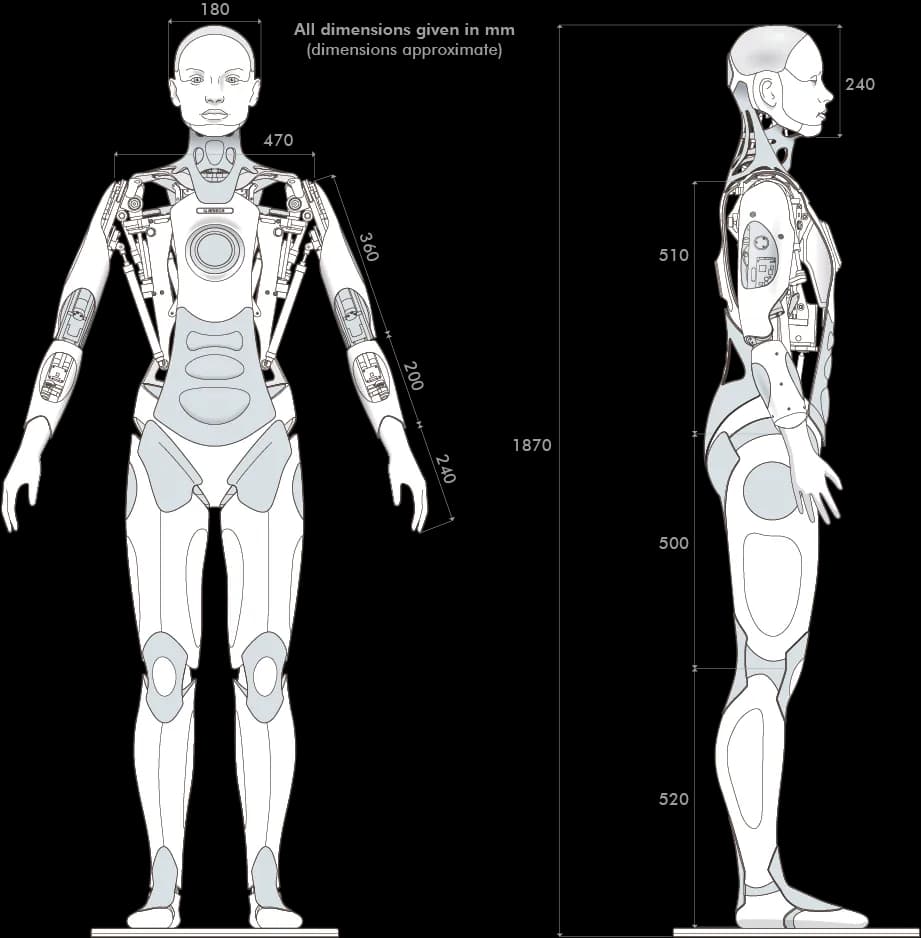 Ameca humanoid robot — official Engineered Arts image 12