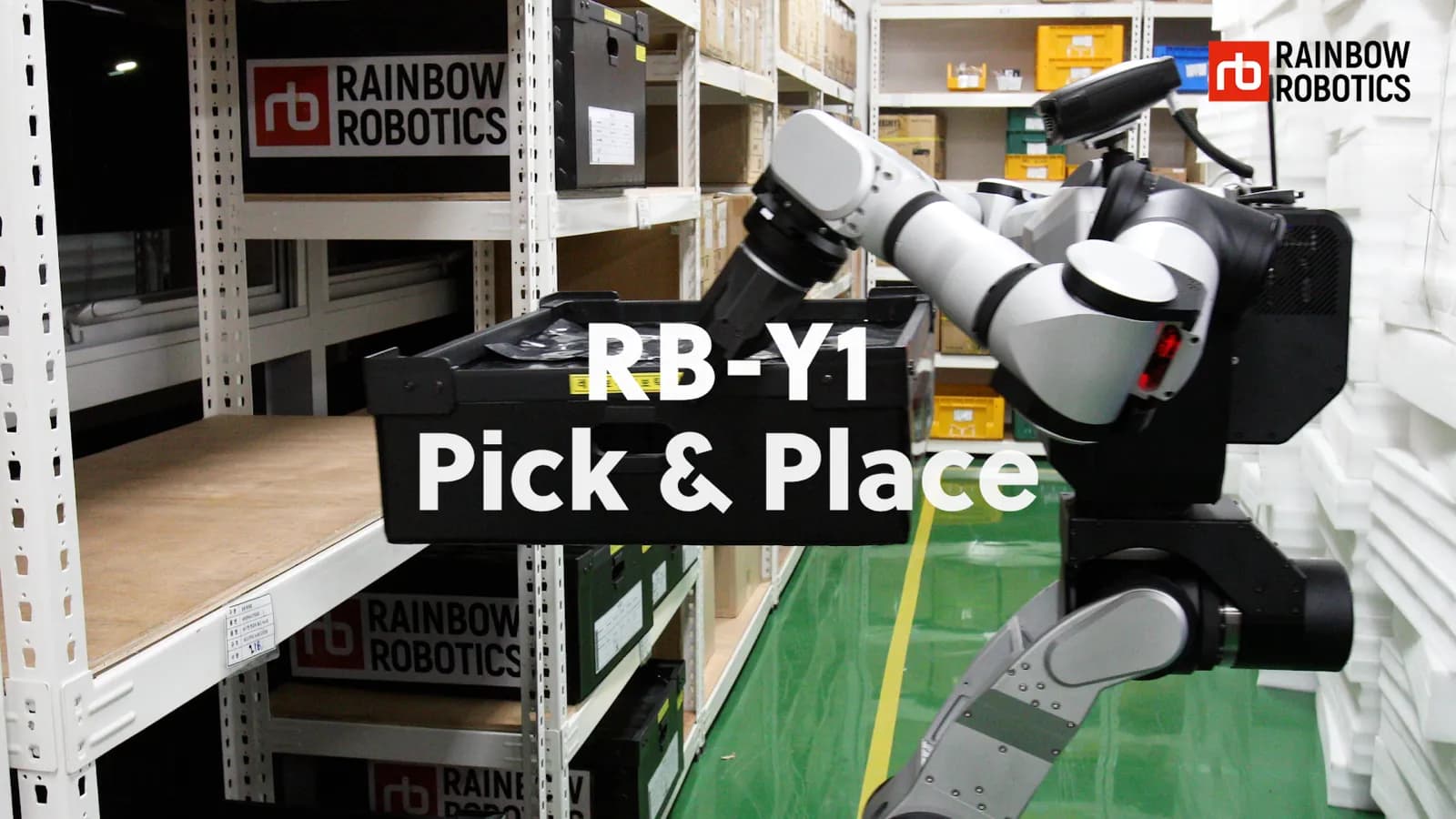 RB-Y1 humanoid robot — official Rainbow Robotics image 2