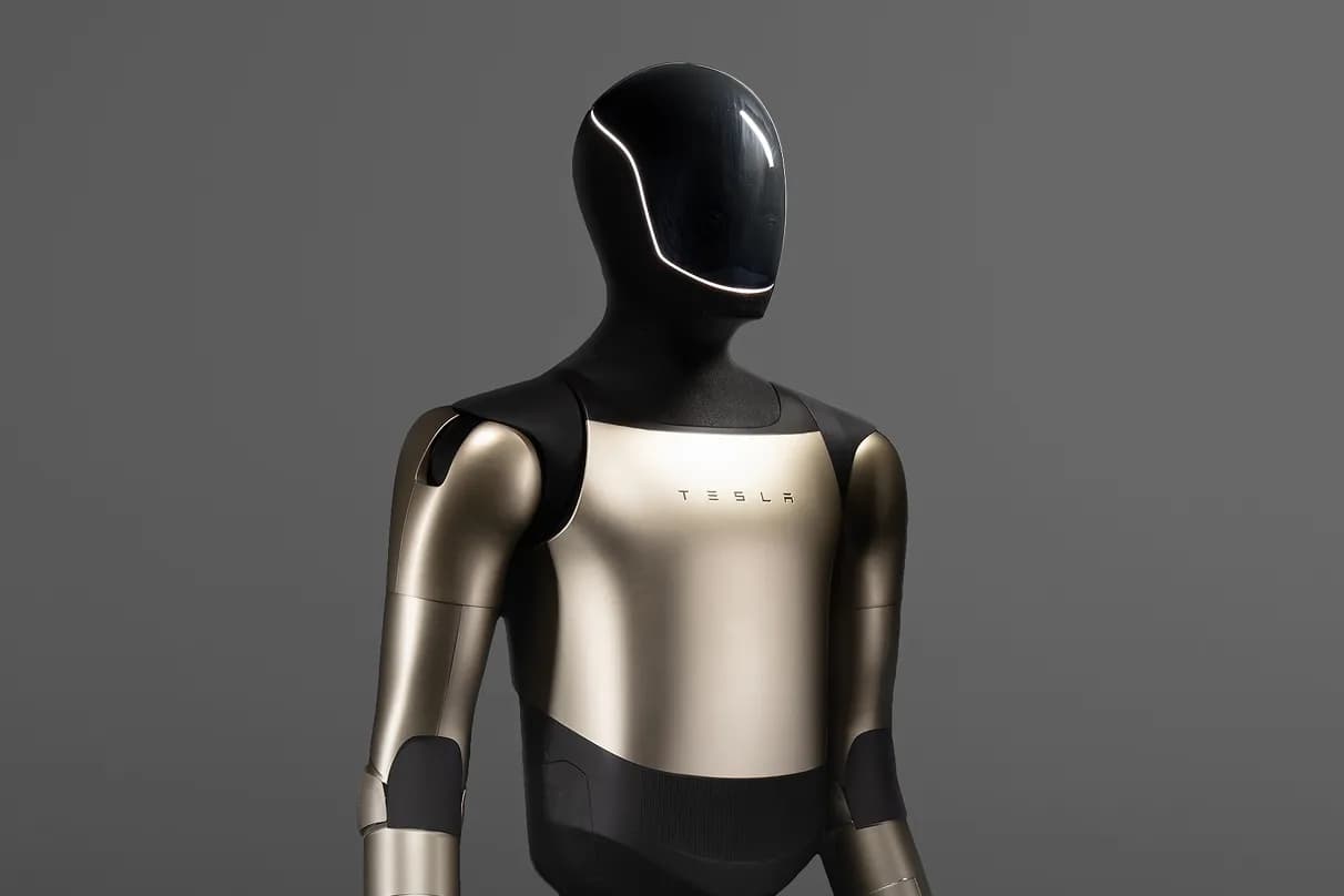 Tesla Optimus humanoid robot — official Tesla image 2