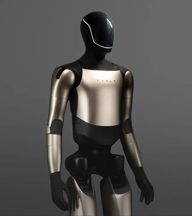 Tesla Optimus humanoid robot — official Tesla image 3