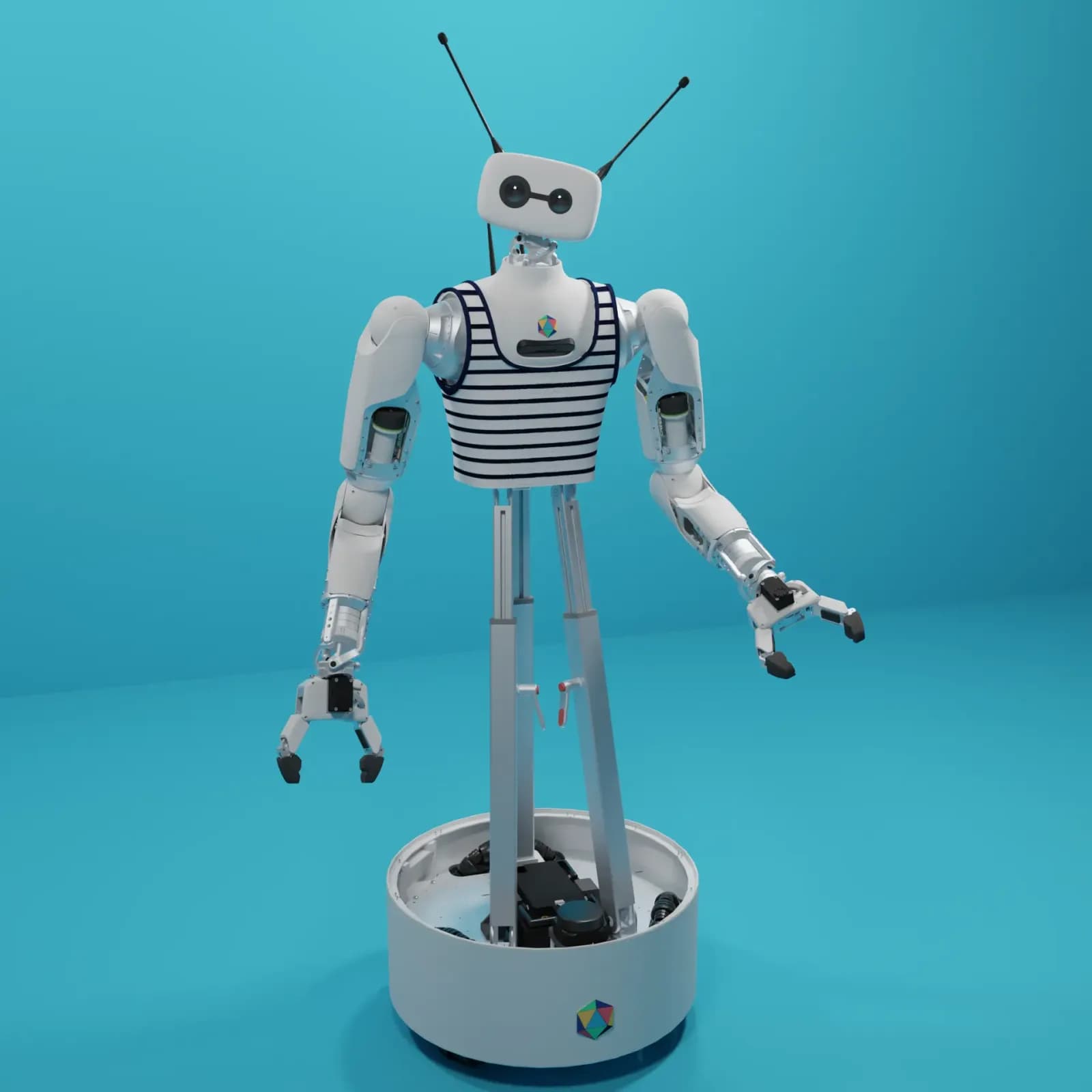 Reachy 2 open-source humanoid robot — official Pollen Robotics image