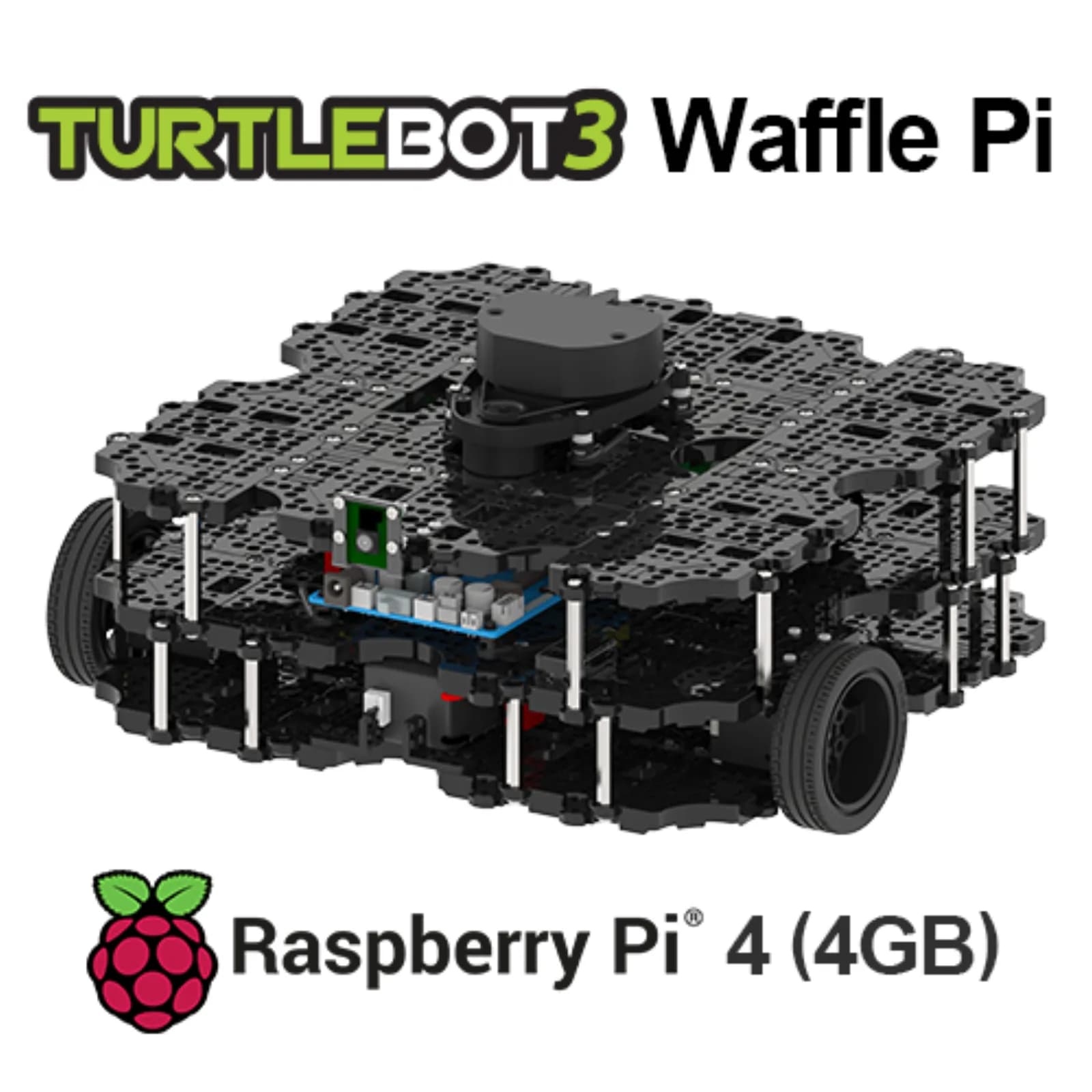 TurtleBot 3 Waffle Pi research platform with Raspberry Pi 4