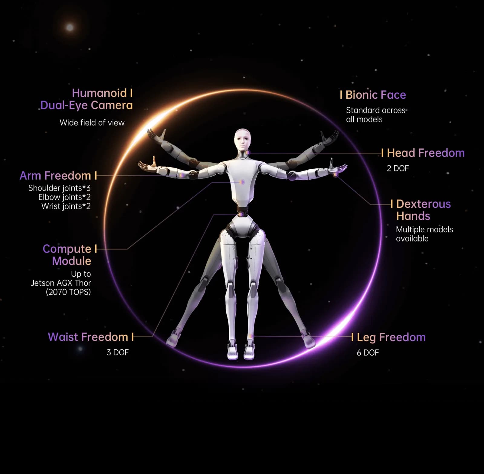 Unitree H2 humanoid robot feature graphic