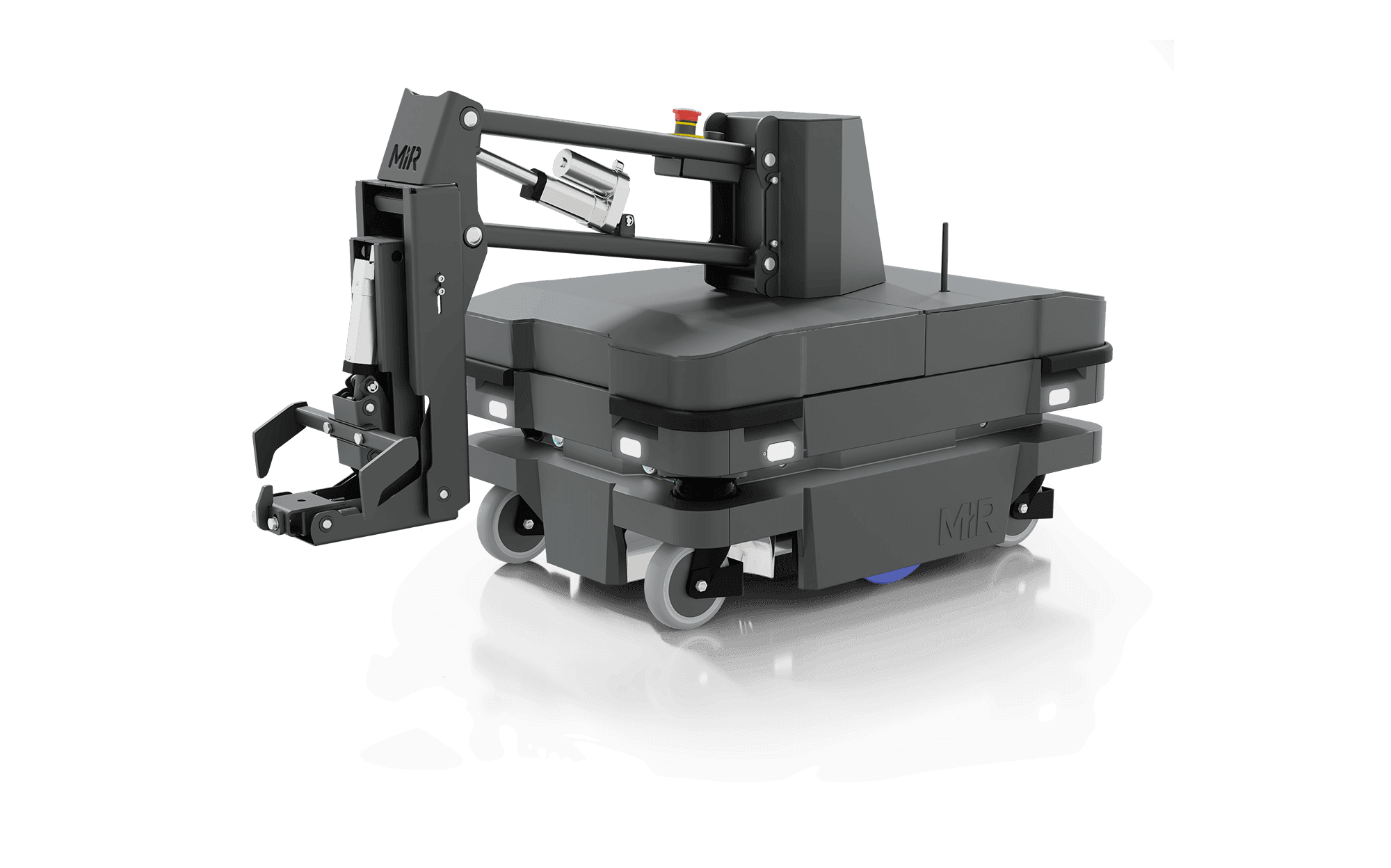 MiR250 Hook autonomous cart-towing robot