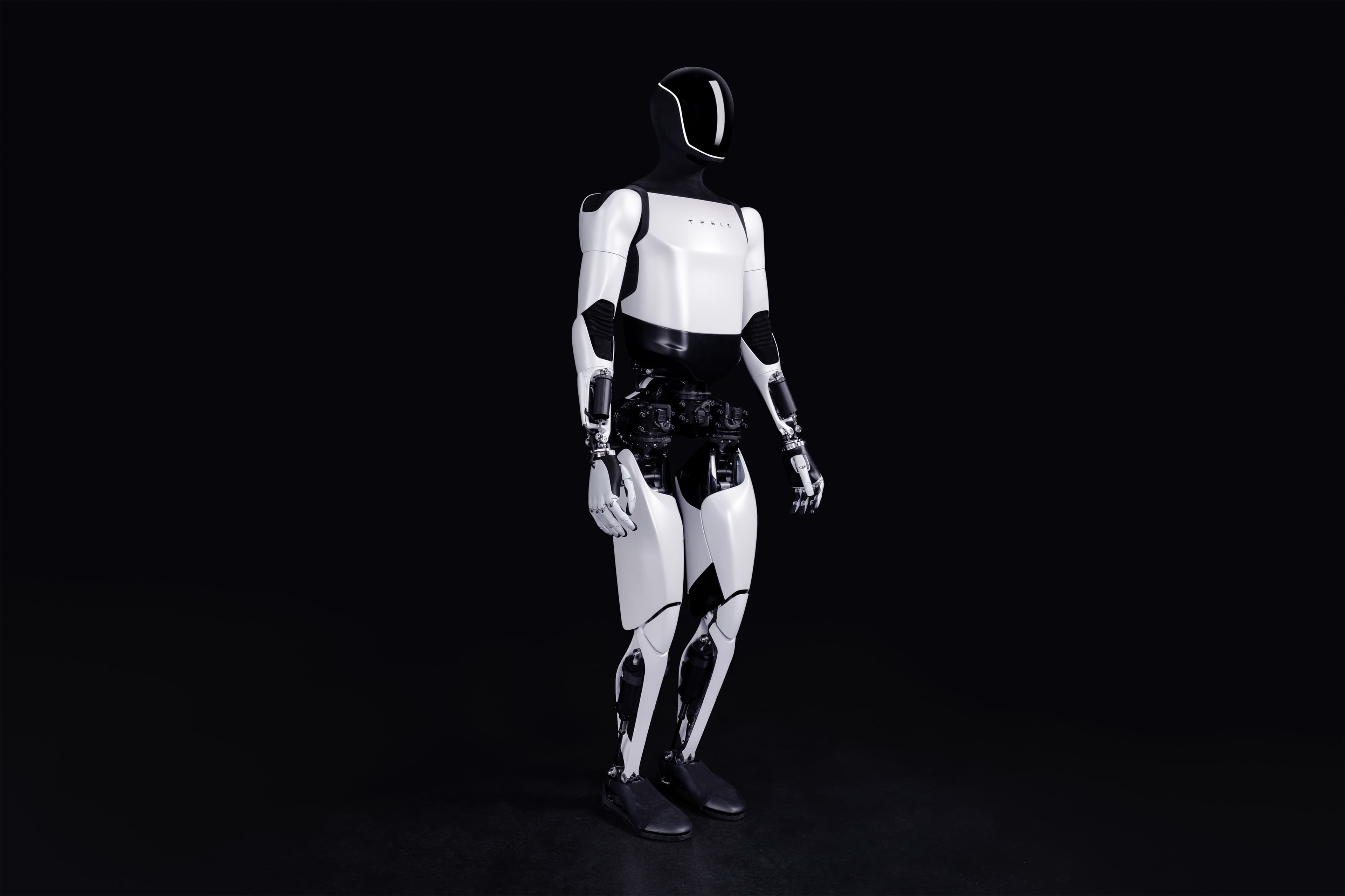 Tesla Optimus humanoid robot (earlier generation pictured) — Optimus Gen 3 is unrevealed and has no official imagery