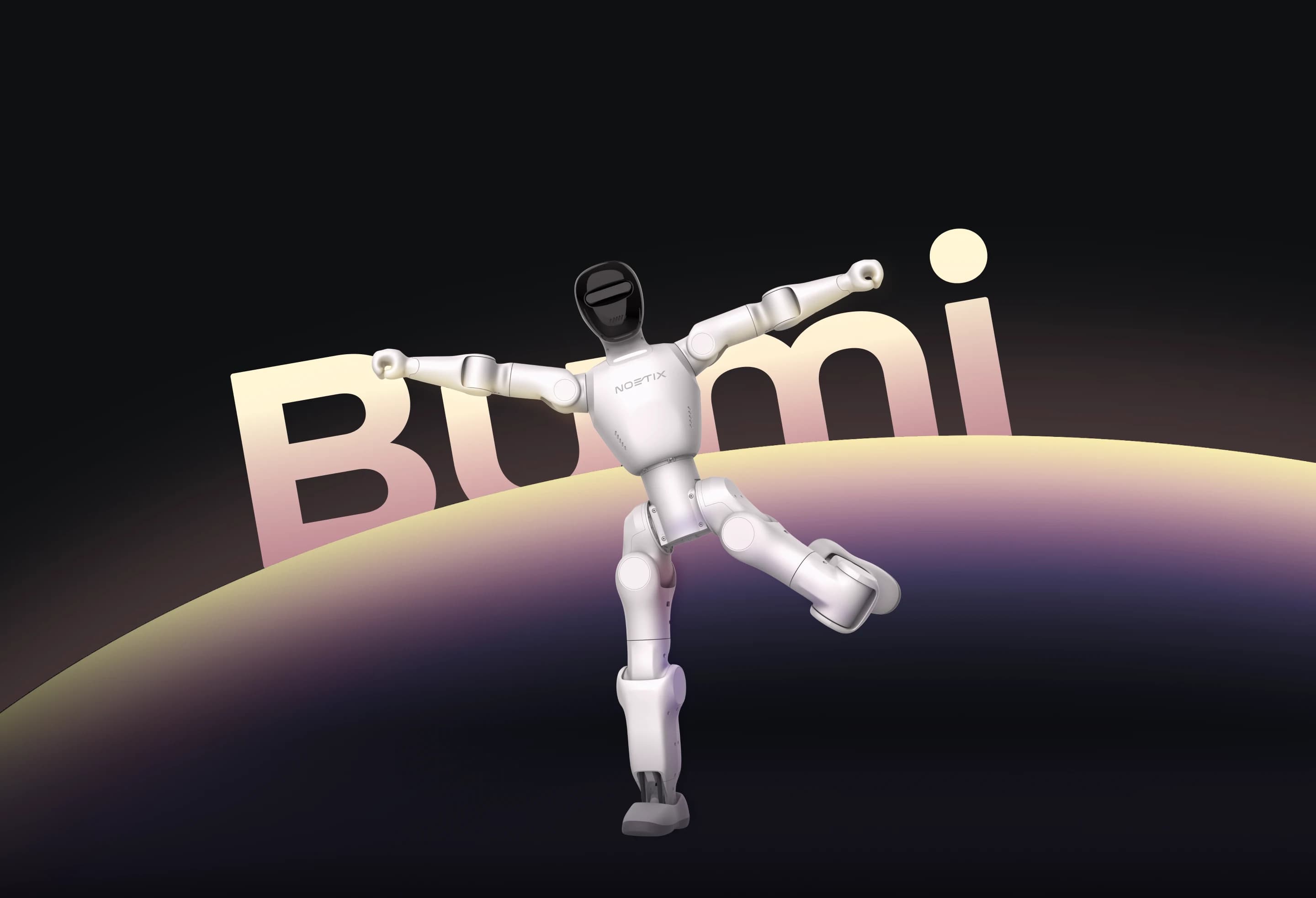 Noetix Bumi humanoid robot dancing