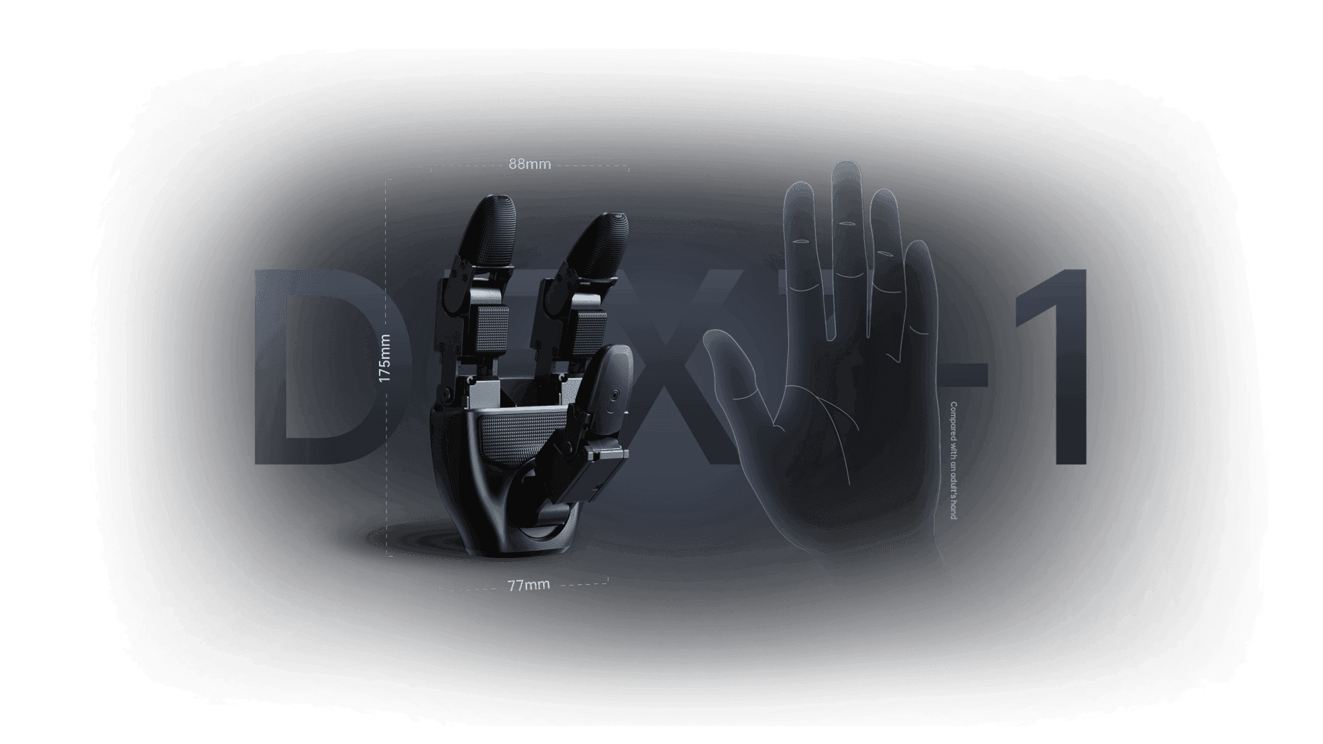 Unitree Dex3-1 robotic hand — official product image